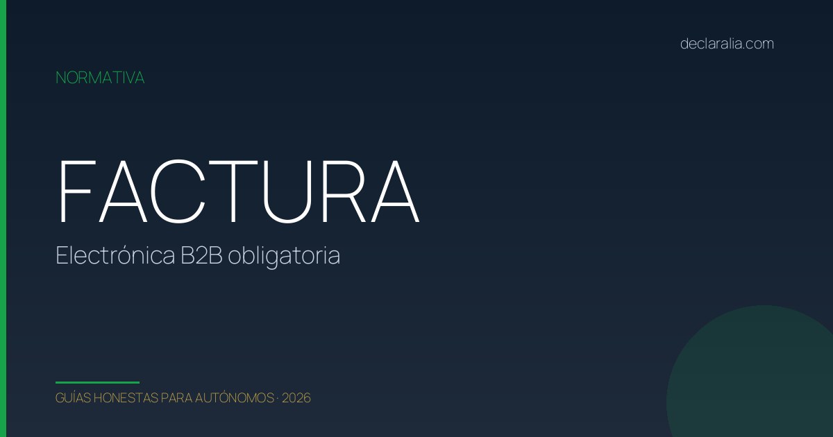 silo factura electronica Ley Crea y Crece y factura electrónica B2B obligatoria: la guía 2026